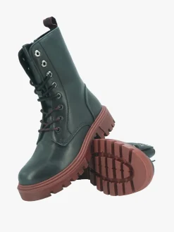 Anfibi Donna in Pelle Nera