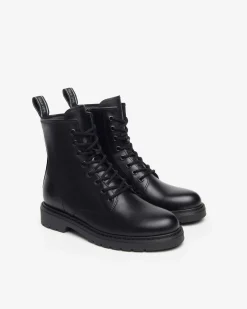 Anfibi Donna Pelle Nero