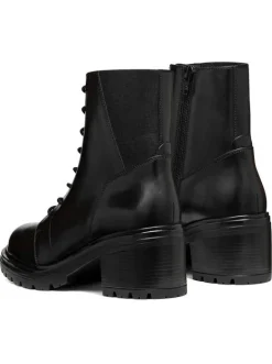 Anfibi Donna Pelle Nero