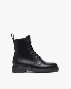 Anfibi Donna Pelle Nero