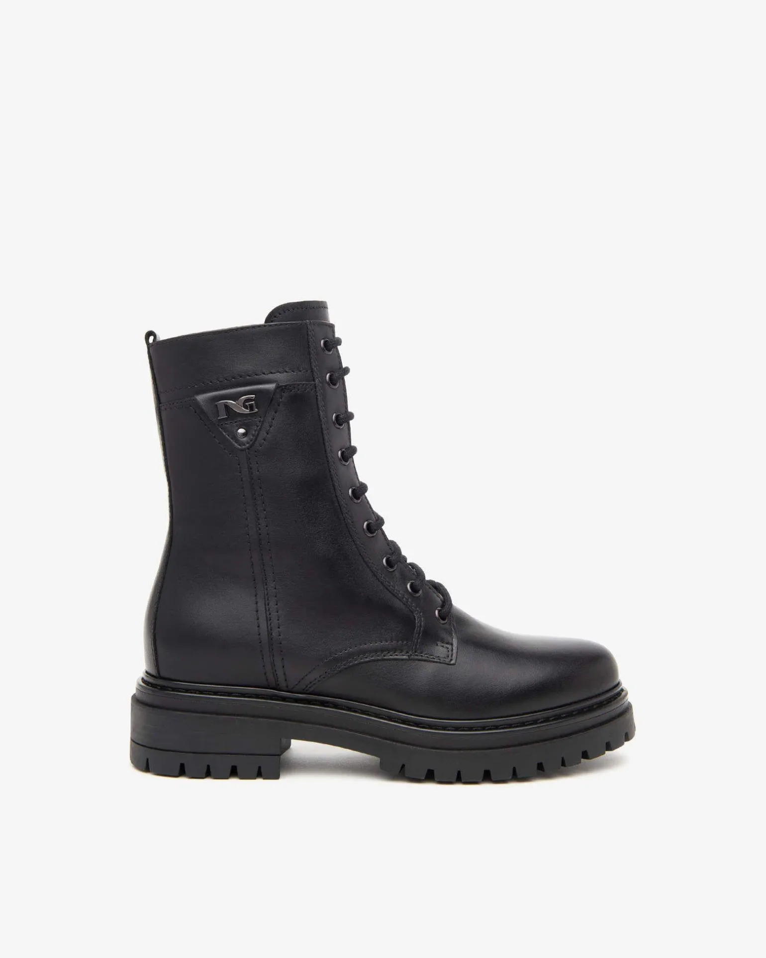 Anfibi Donna Pelle Nero