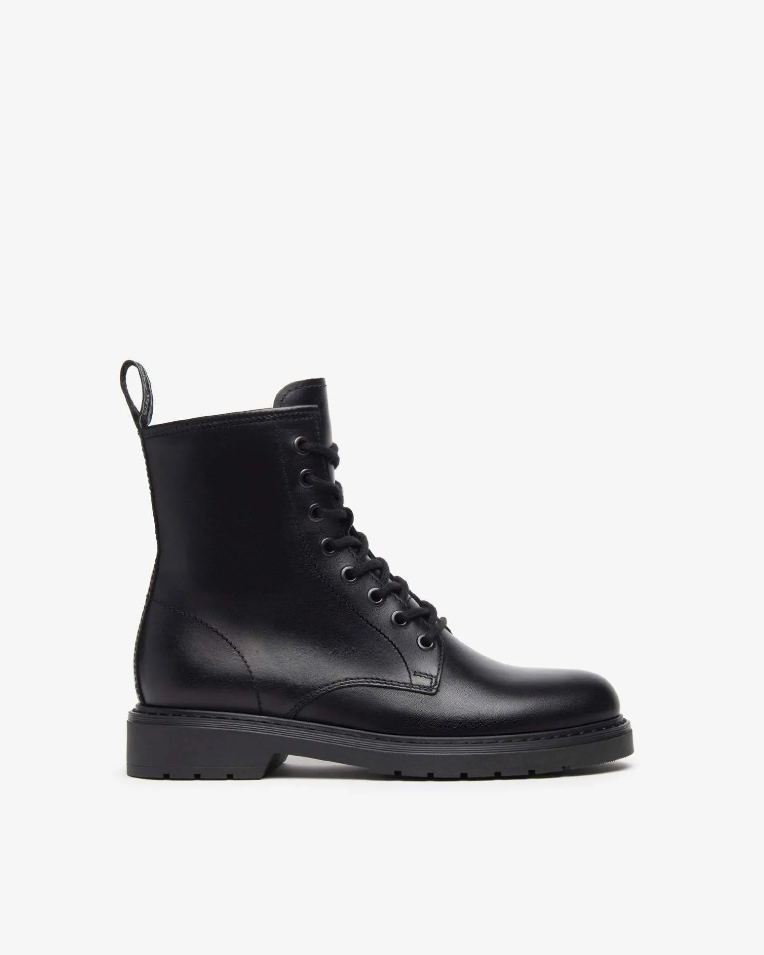 Anfibi Donna Pelle Nero