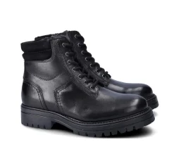 Anfibi Uomo in Pelle Nero