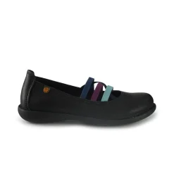 Ballerine in Pelle Multicolor Verde
