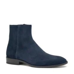 Beatles Uomo Camoscio Blu