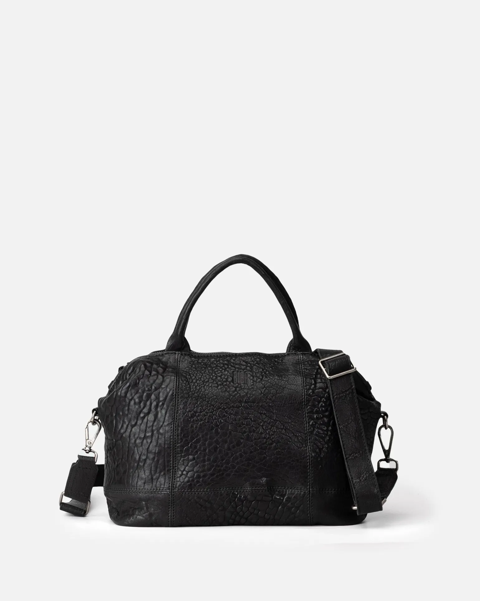 Borsa Donna Bowling Pelle Nero