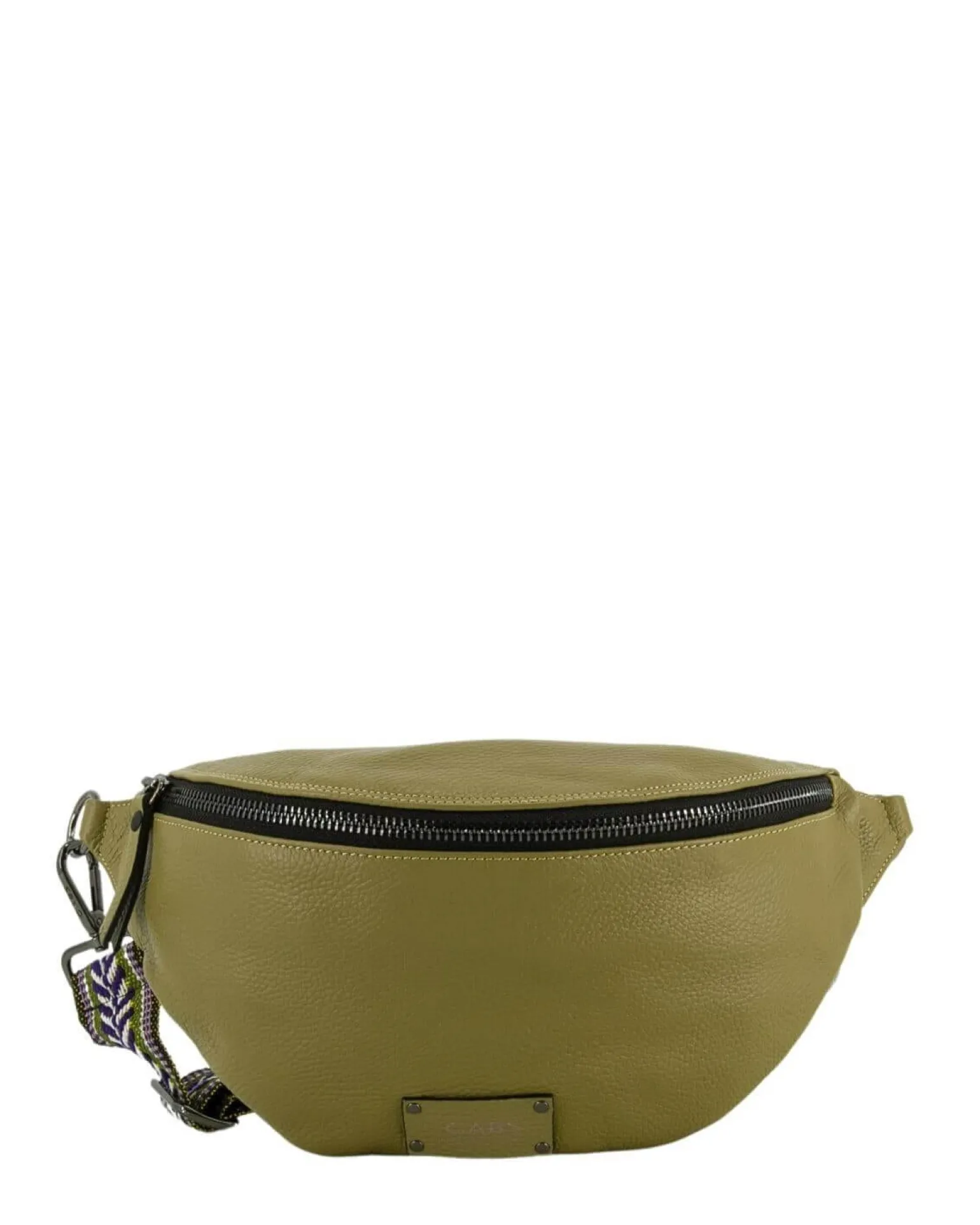 Borsa Marsupio in Pelle Verde