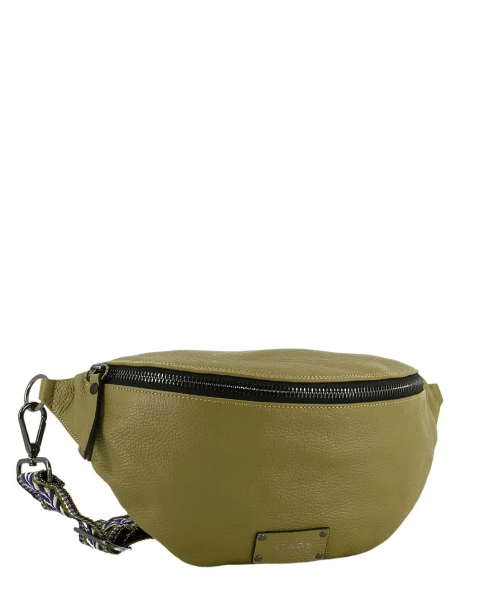 Borsa Marsupio in Pelle Verde