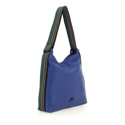 Borsa Zaino Trasformabile  in Pelle Lapislazzulo