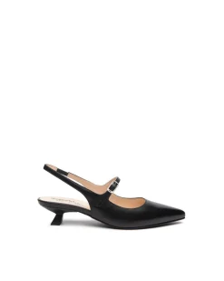 Chanel a Punta in Nera Tacco Rocchetto