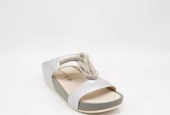 Ciabatta Donna Argento