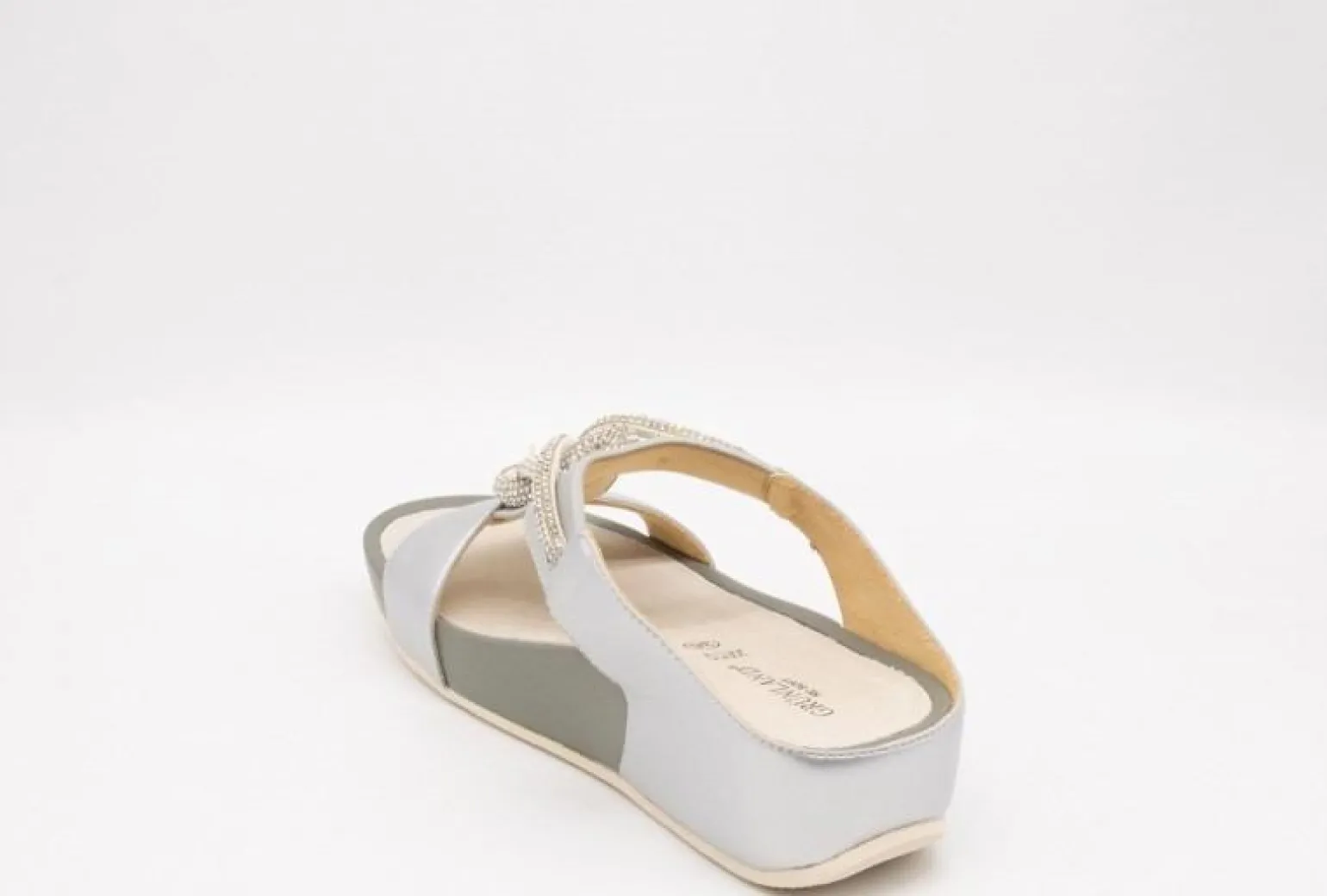 Ciabatta Donna Argento
