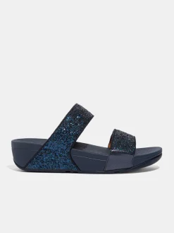 Ciabatta Glitter Blu