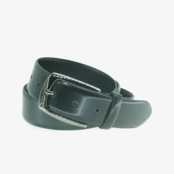 Cintura Uomo in Pelle Lucida Nera