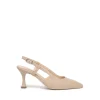 Decollete Chanel in Pelle Lino