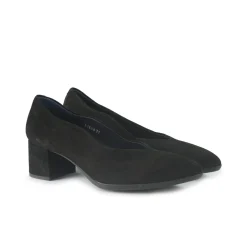 Decollete Donna Camoscio Nero