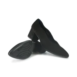 Decollete Donna Camoscio Nero