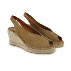 Espadrillas Alta in Camoscio Whisky