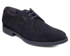Francesina Uomo Camoscio Blu