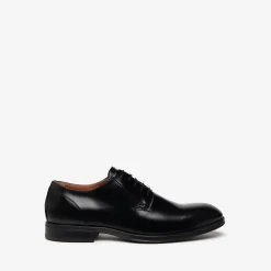 Francesine Uomo in Pelle Nera Elegante