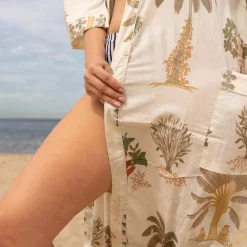 Kimono Caftano in Cotone