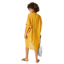 Kimono Estivo Lungo Giallo
