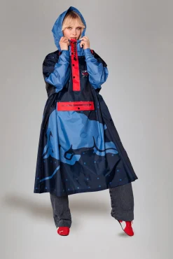 Mantella Antipioggia Rainkiss Poncho Team Crest