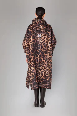 Mantella Antipioggia Rainkiss Poncho Dark Leopard