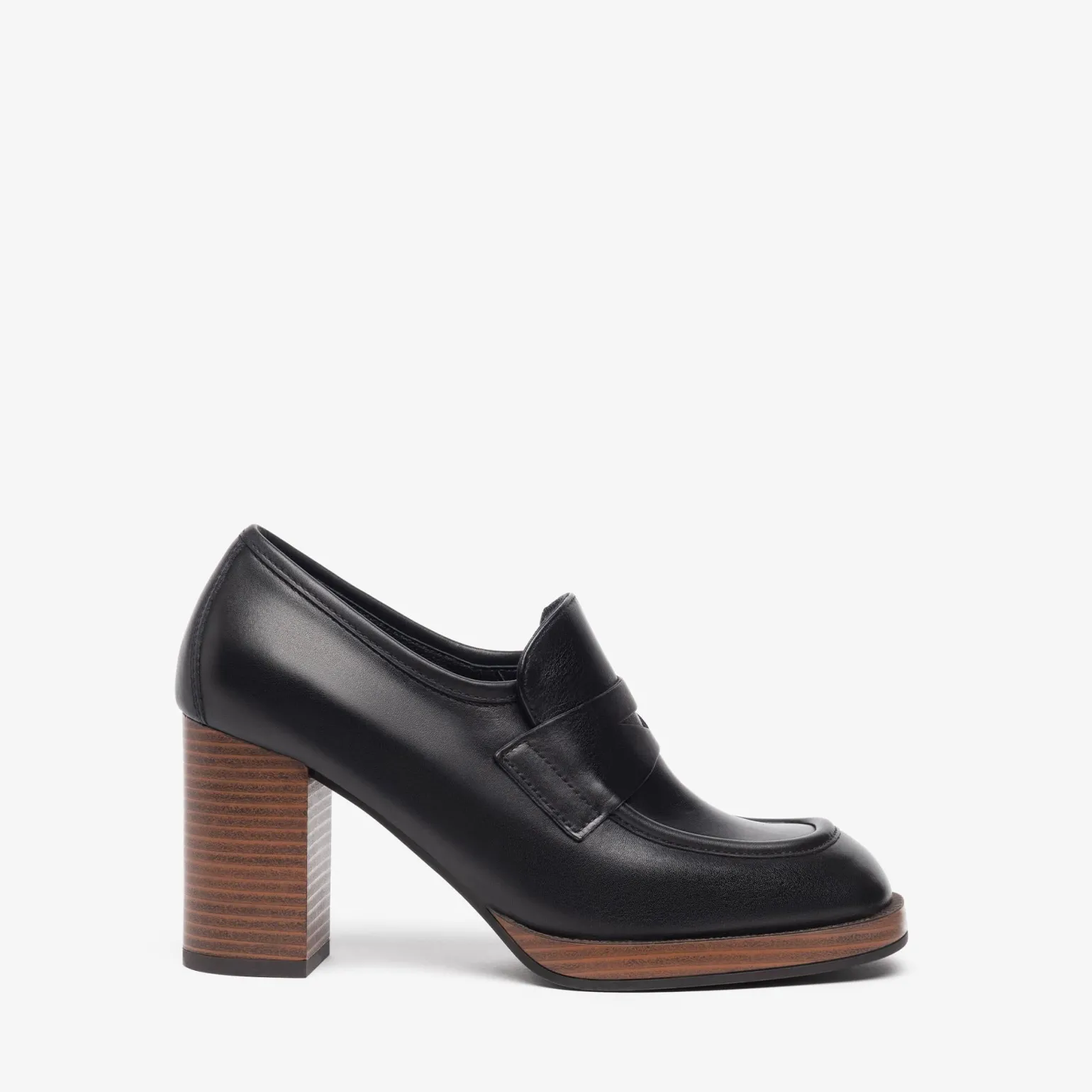 Mocassini Donna Pelle Nero