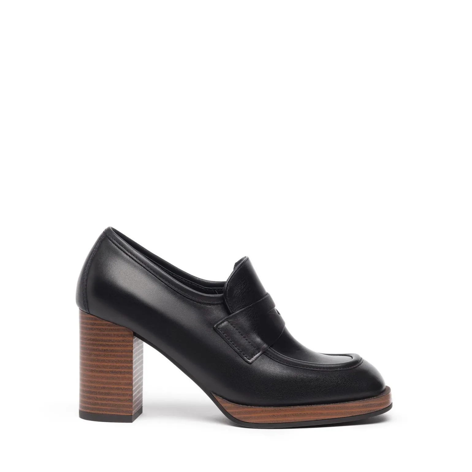 Mocassini Donna Pelle Nero