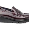 Mocassini Donna Vernice Bordeaux