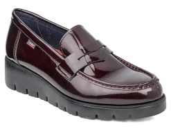 Mocassini Donna Vernice Bordeaux