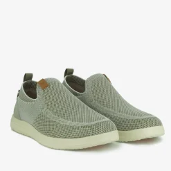 Mocassini Slip On Uomo Beige