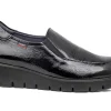 Mocassini Slipon Donna Zeppa Nero