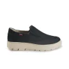 Mocassini Slipon Uomo in Nabuk Blu