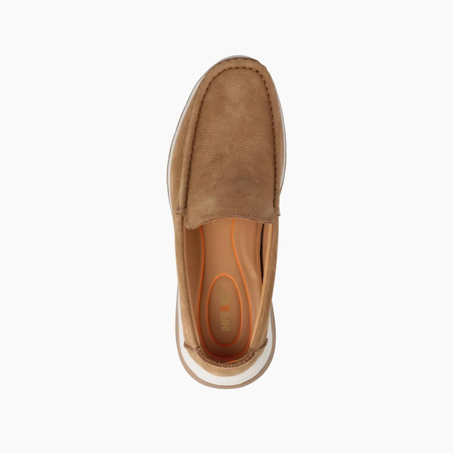 Mocassini Uomo Barca in Pelle Cuoio