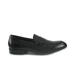 Mocassini Uomo College in Pelle Nero