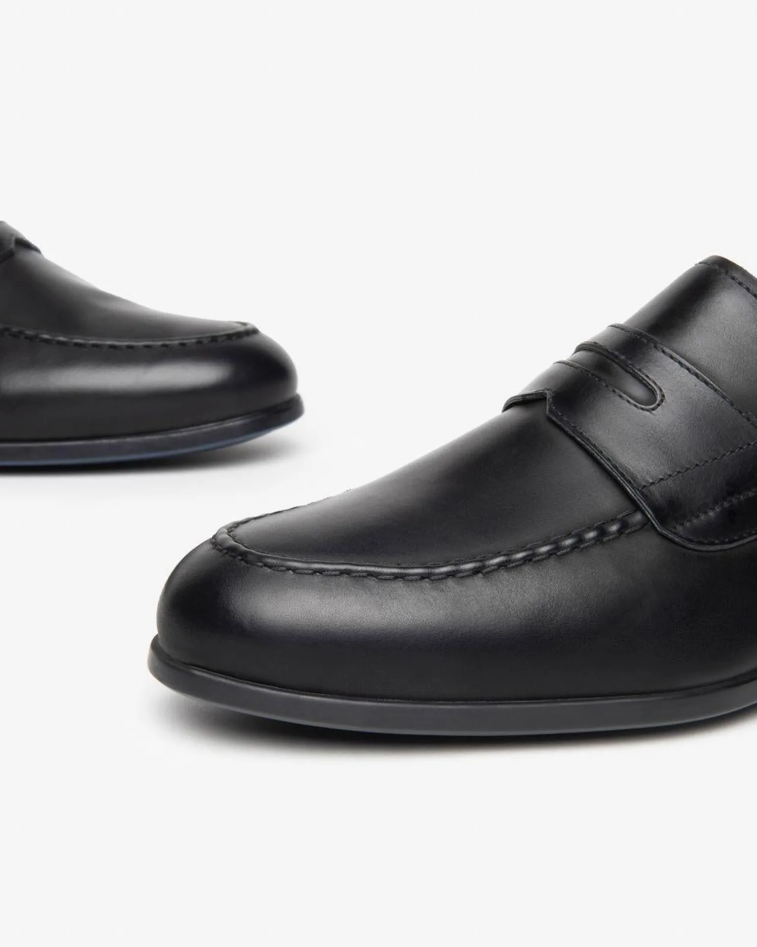 Mocassini Uomo in Pelle Nero