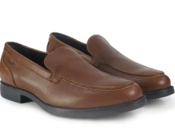 Mocassini Uomo Pelle Marrone