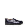 Mocassino College Uomo in Pelle Blu