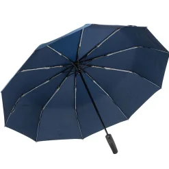 Ombrello Corto Apri Chiudi con Manico Blu