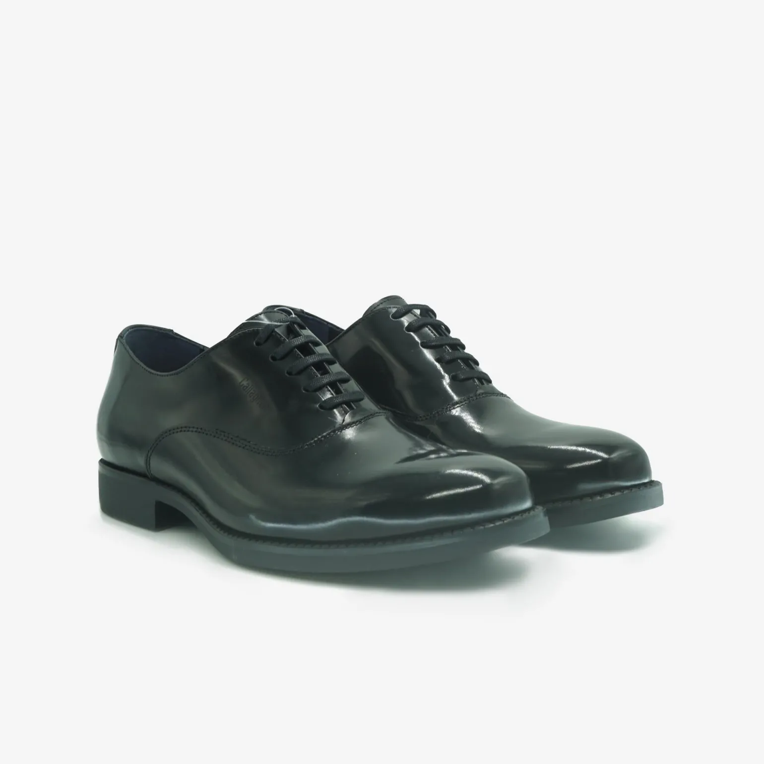 Oxford Francesina in Pelle Nera