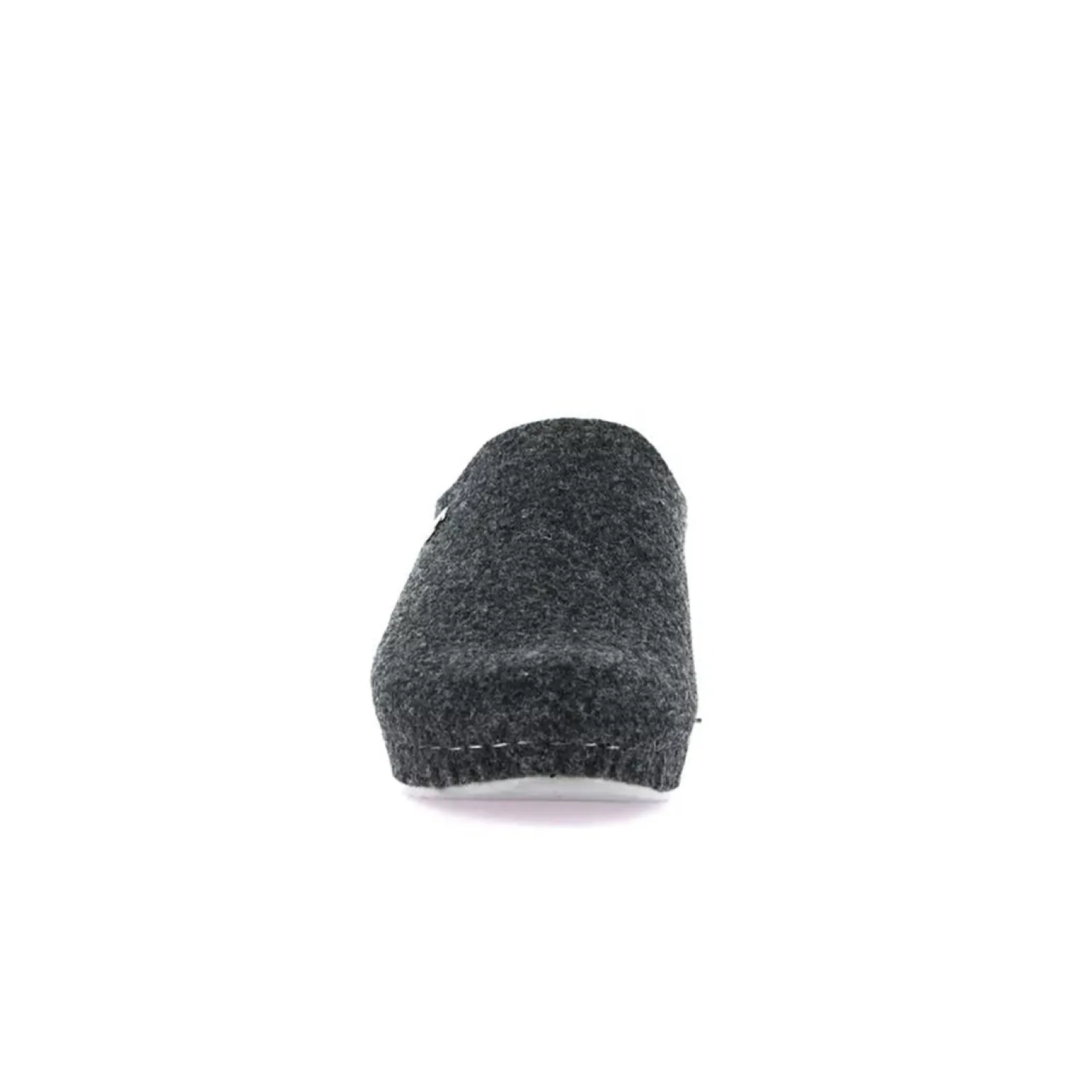 Pantofole Donna con Zeppa in Feltro Grigio
