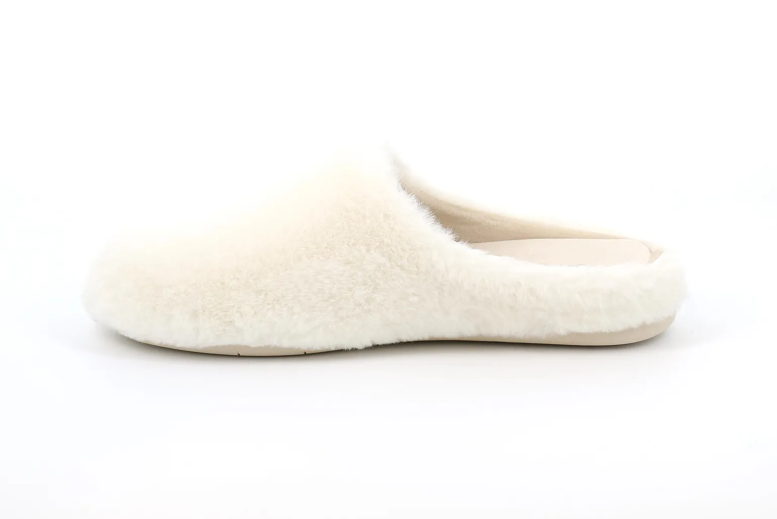 Pantofole Donna Pelouche Panna