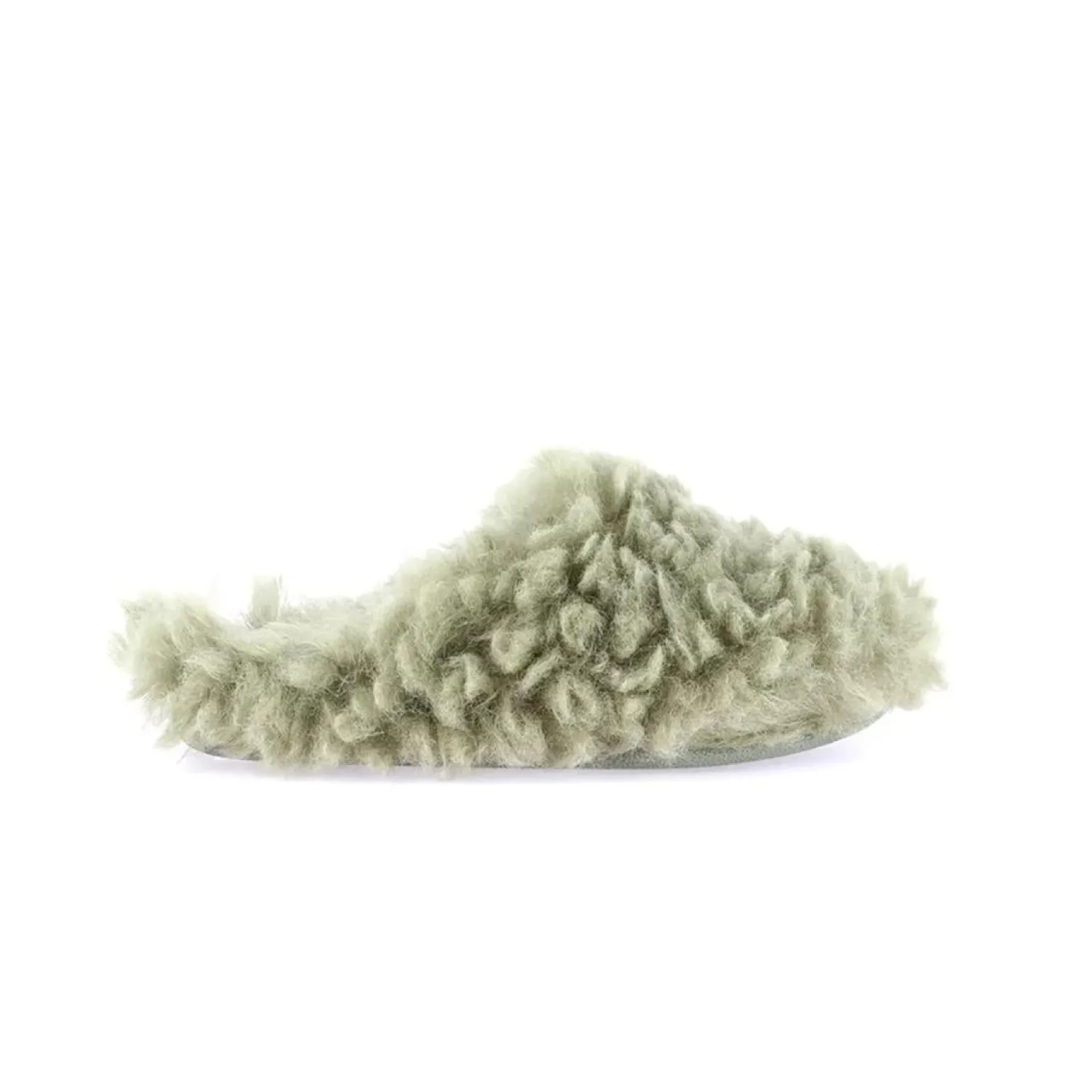 Pantofole Peluche Verde