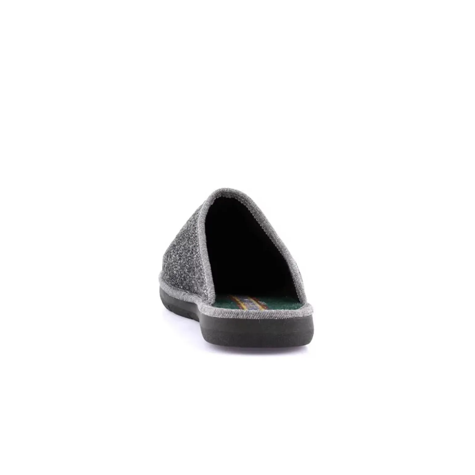 Pantofole Uomo Ciabatte in Tessuto Grigio
