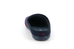 Pantofole Uomo Feltro di Lana Blu