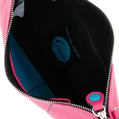 Pochette in Pelle Azalea con Tracolla