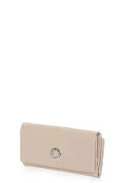 Portafogli Donna Lungo Pelle Taupe