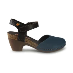 Pump Donna in Pelle Nabuk Blu